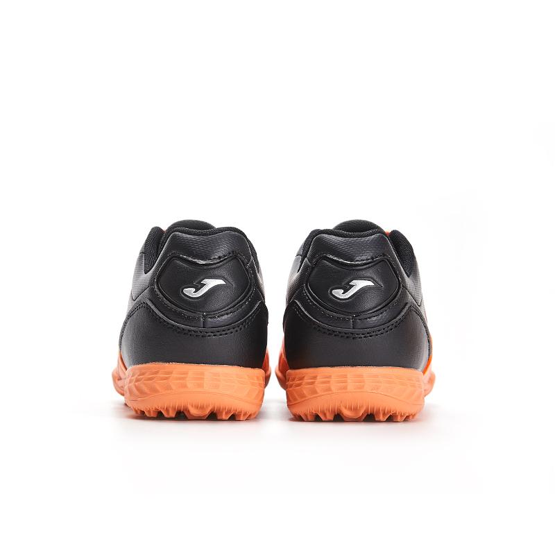 兒童碎釘足球鞋 LIGA T1 - TF 【黑橙】
