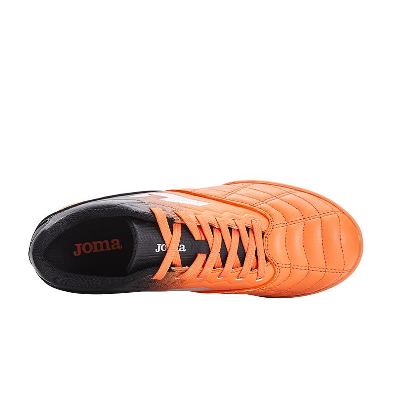兒童碎釘足球鞋 LIGA T1 - TF 【黑橙】