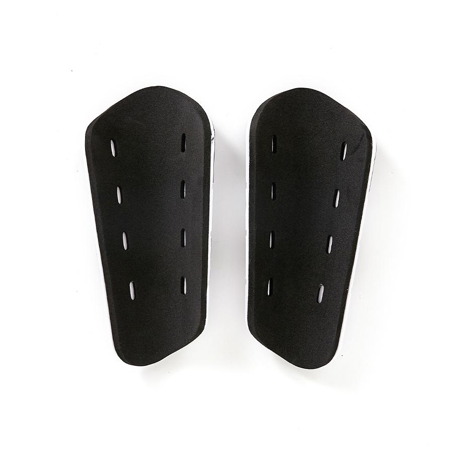 專業足球護腿板【白黑色】