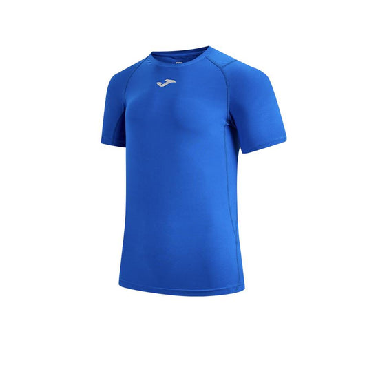 男子透氣速乾緊身短袖衫【寶藍色】