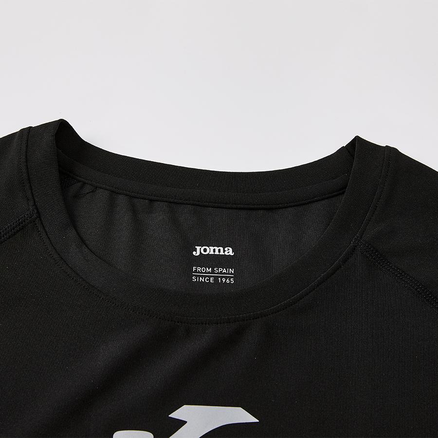 Men's breathable quick-drying tight-fitting short-sleeved shirt [black] 