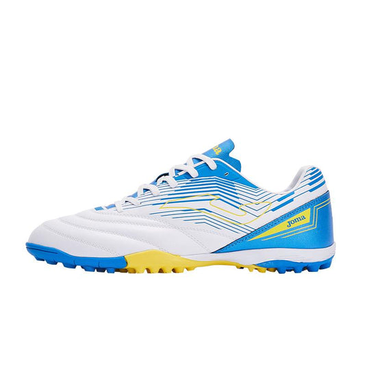 成人足球鞋 N10 NEO - TF【白/藍】