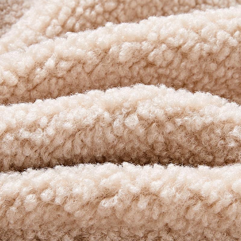 男女同款針織外套 (黑/淺米色）