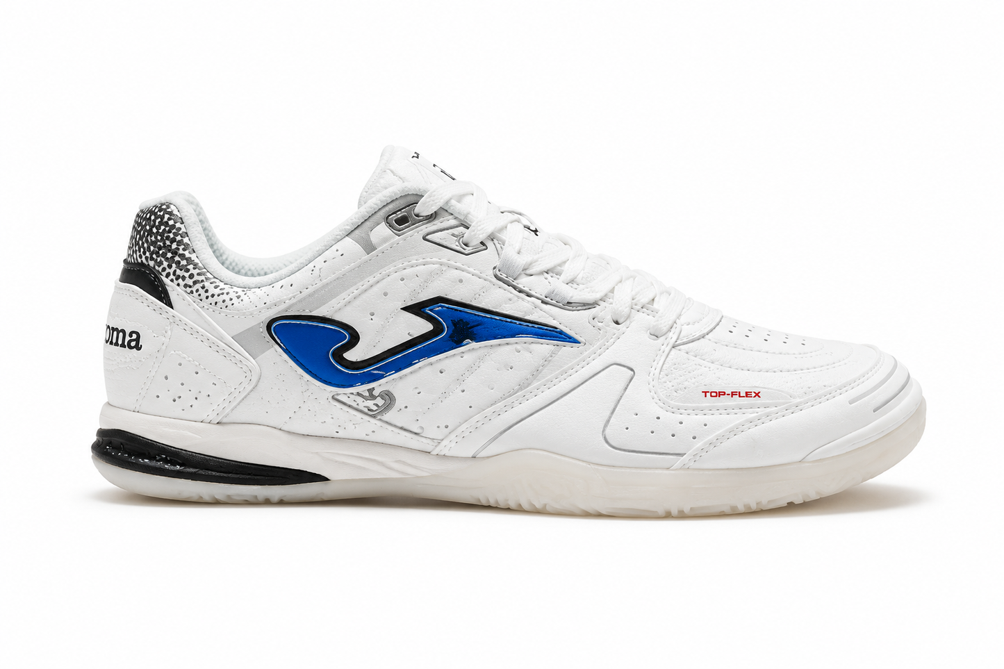 TOP FLEX ULTRALIGHT 2602 Men’s Indoor Football Shoes 2026｜White / Blue