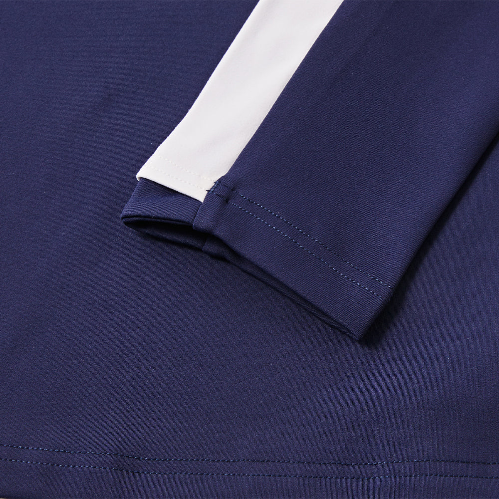 女裝半拉鏈長袖T恤