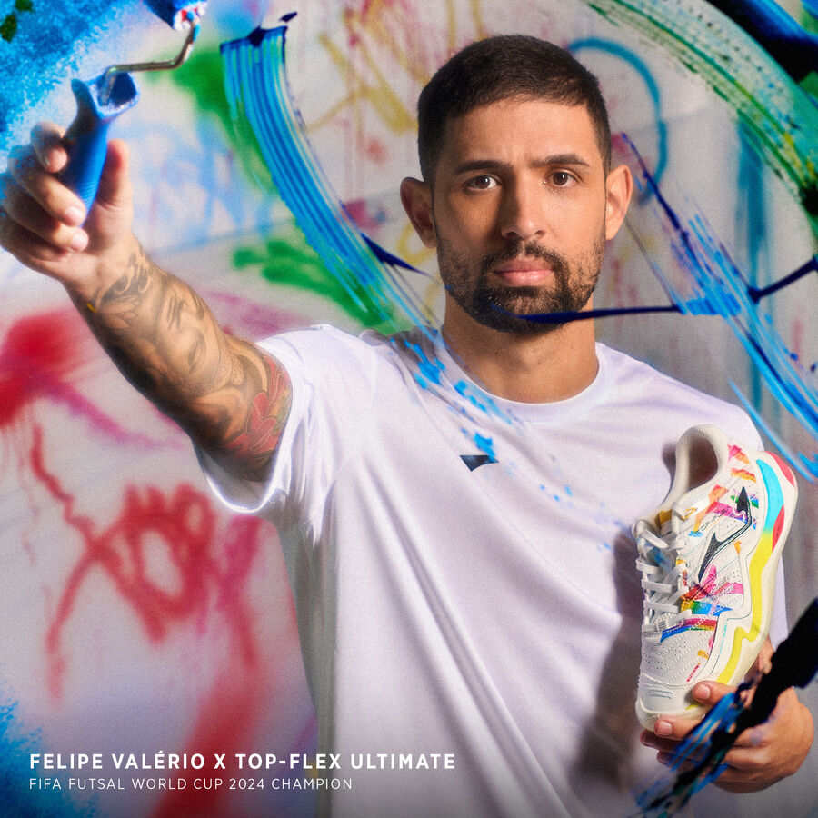 Futsal Shoes｜Top Flex Ultimate 26【White Multicolor】