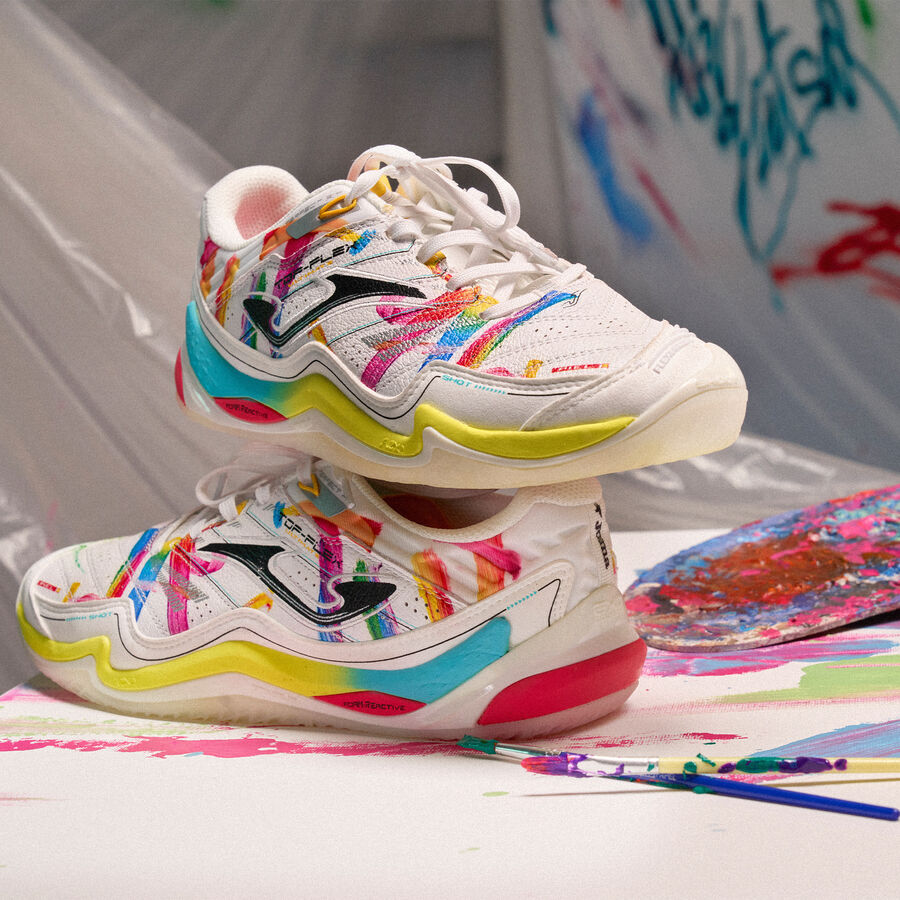 Futsal Shoes｜Top Flex Ultimate 26【White Multicolor】