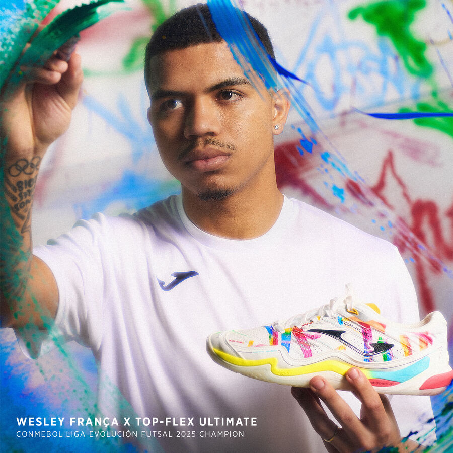 Futsal Shoes｜Top Flex Ultimate 26【White Multicolor】