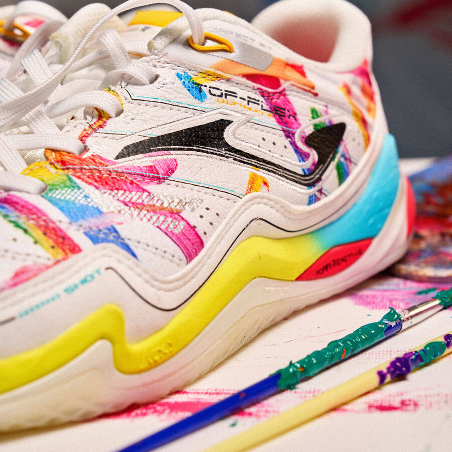 Futsal Shoes｜Top Flex Ultimate 26【White Multicolor】