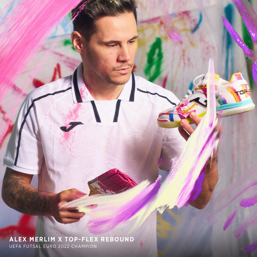 Futsal Shoes｜Top Flex Rebound 26【White Multicolor】