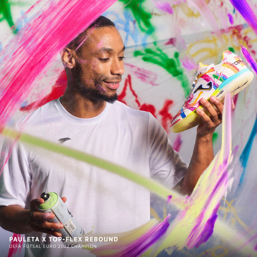 Futsal Shoes｜Top Flex Rebound 26【White Multicolor】