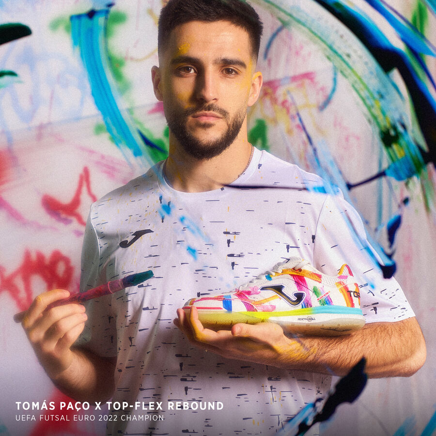 Futsal Shoes｜Top Flex Rebound 26【White Multicolor】