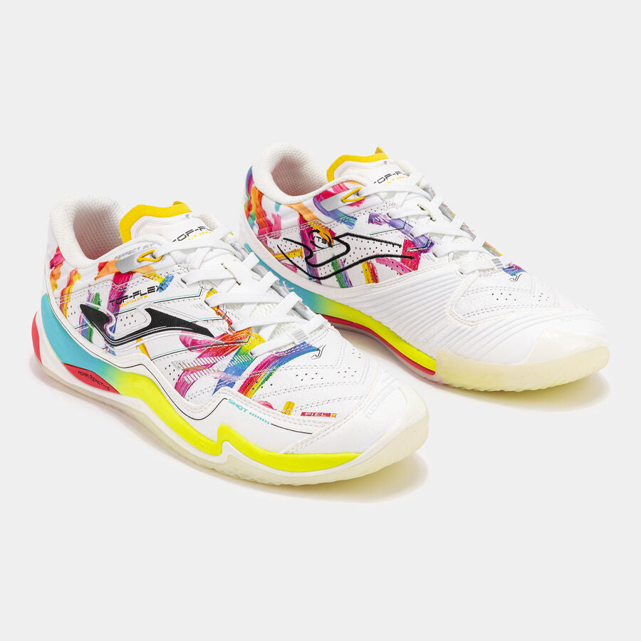 Futsal Shoes｜Top Flex Ultimate 26【White Multicolor】