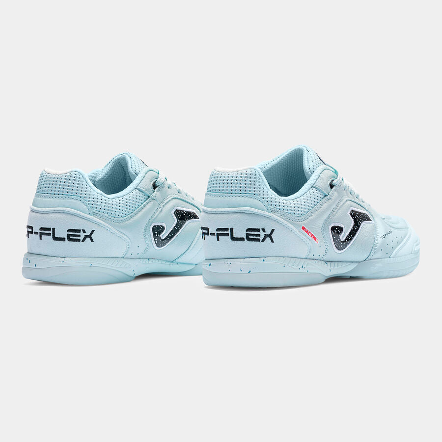 Futsal Shoes｜TOP FLEX 2026【White / Light Blue】