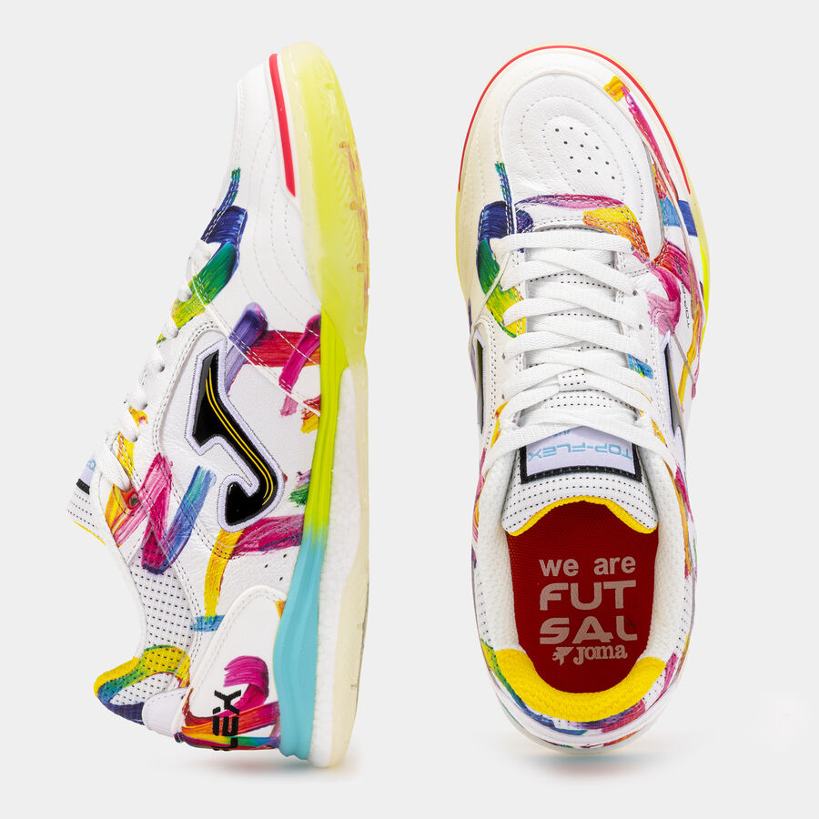 Futsal Shoes｜Top Flex Rebound 26【White Multicolor】