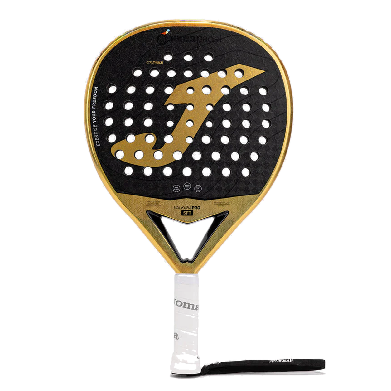 Joma Valkiria Pro SFT Padel Racket | Black