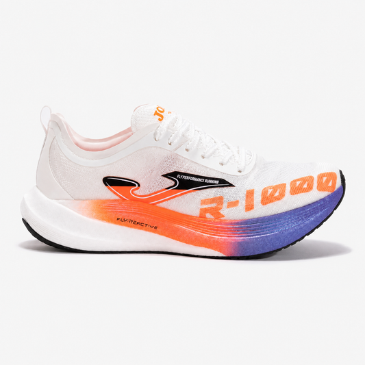 R1000 Full Carbon Plate Running Shoes | White / Orange