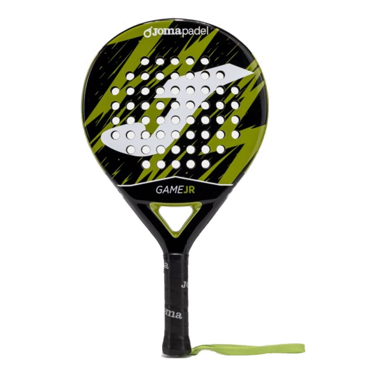 Joma Game Junior Padel Racket - Black/Green