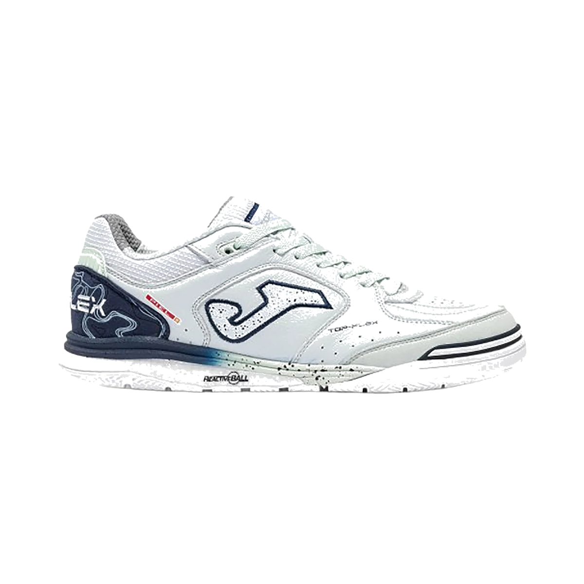 TOP FLEX REBOUND Men’s / Women’s Indoor Football Shoes 2026｜White / Dark Blue