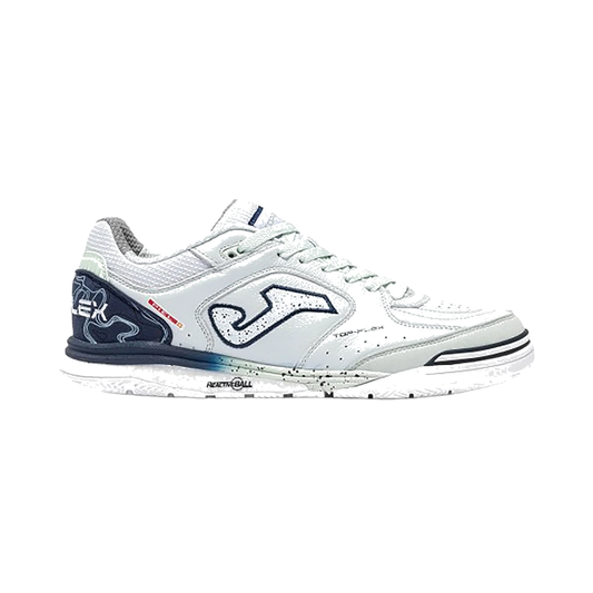 TOP FLEX REBOUND Men’s / Women’s Indoor Football Shoes 2026｜White / Dark Blue