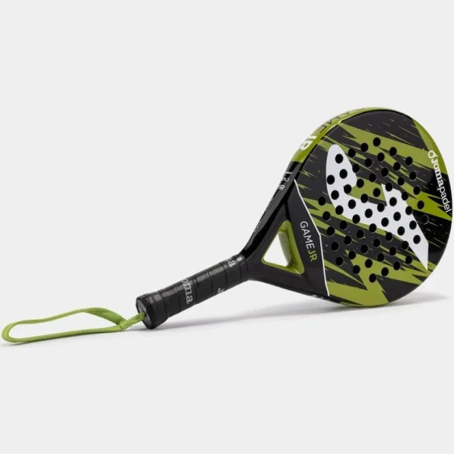 Joma Game Junior Padel Racket - Black/Green