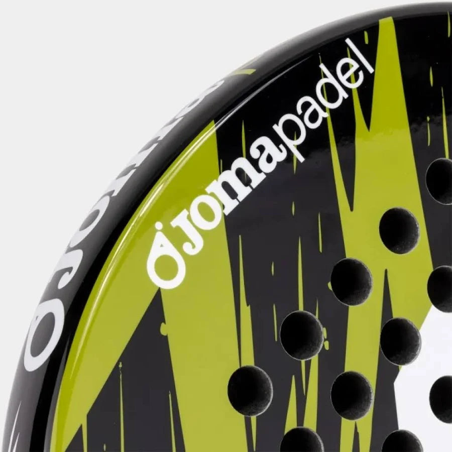 Joma Game Junior Padel Racket - Black/Green