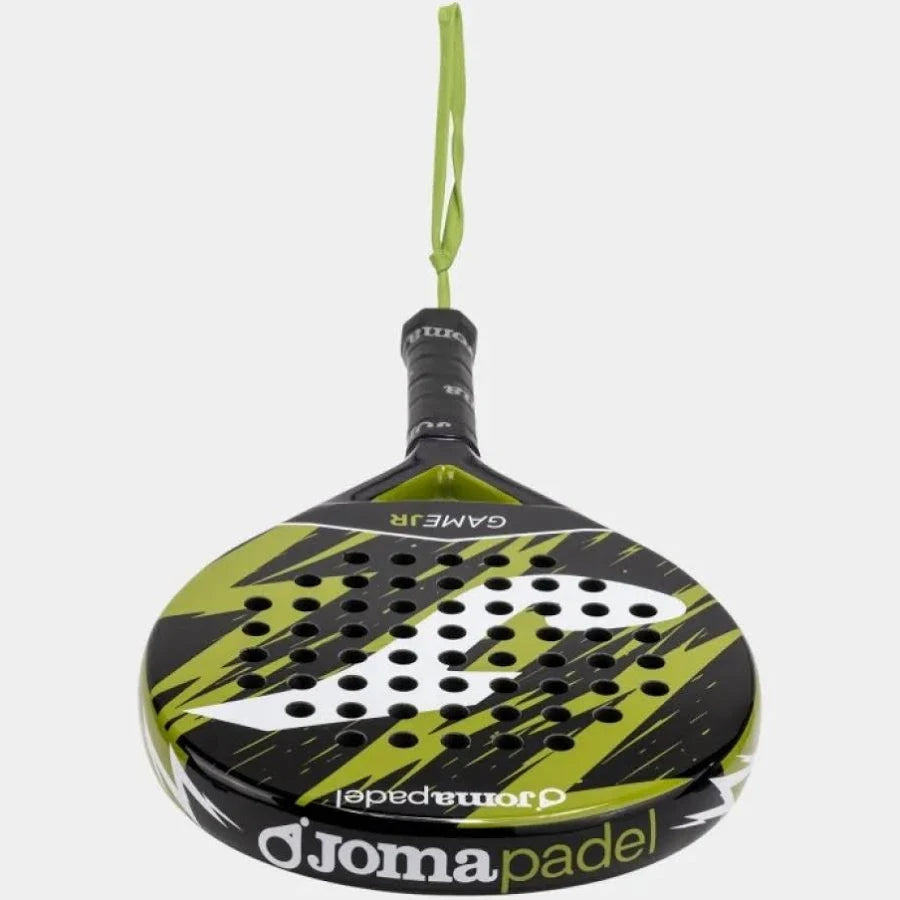 Joma Game Junior Padel Racket - Black/Green