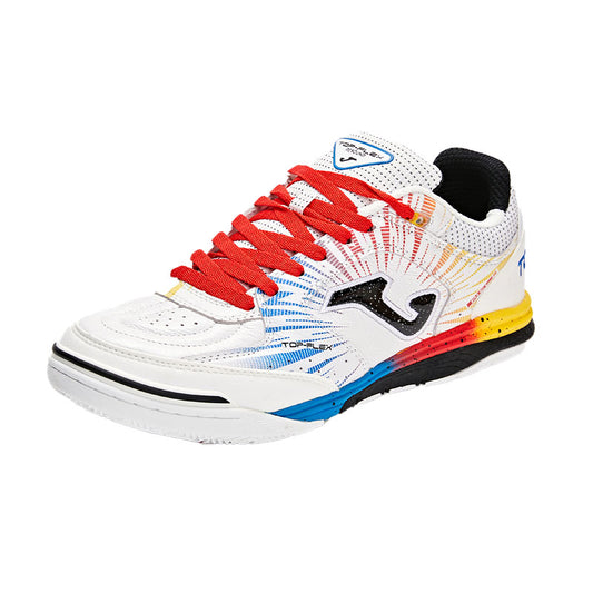 五人足球世界盃特別系列 五人足球鞋 TOP FLEX REBOUND (石地/室内)【白紅】